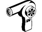  Blow Dryer 1 4 9 V A 1 Decal