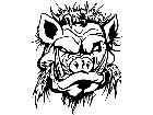  Boar Hog Head 3 M B 1 Decal