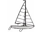  Boat Sail 3 Decal