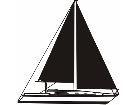  Boat Sail 5 Decal