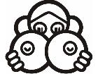  Boobies Wow Decal