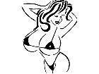  Booby Girl Decal