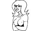 Booby Girl Decal