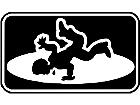  Break Dancer Sign Decal