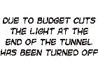  Budget Cuts Light Decal