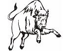  Buffalo Animal Wild 0 4 1a Decal