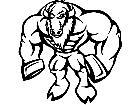  Buffalo Muscle 1 M B 1 Decal