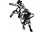  Bul Rider Yee Haw C U 1 Decal