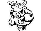  Bull Smoker Decal