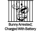  Bunny Battery Charge Decal