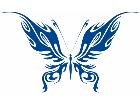  Butterflies Fantastic 0 6 0 Decal