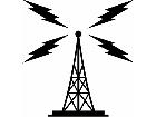  Call Signal Radio Tower Decal