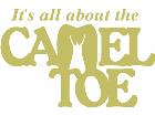  Camel Toe Decal