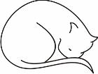  Cat Curl 1 3 7 Decal