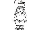  Cathy Decal