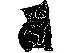  Cats Kitten 1 3 2 V A 1 Decal