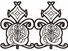  Celtic Ornaments 0 0 1 9w Decal
