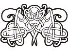  Celtic Ornaments 0 0 7 2w Decal