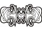  Celtic Ornaments 0 0 9 3w Decal