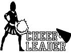  Cheerleader Decal