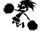  Cheerleader Funny M B 1 Decal