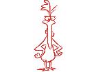  Chicken 4 Decal
