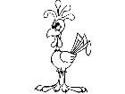  Chicken Wacky Dazed Decal