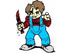  Chucky Childs Play C L 1 Decal