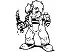  Chucky Childs Play Decal