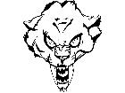  Cougar Panther Head 3 M B 1 Decal
