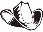  Cowboy Hat 1 Decal
