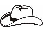  Cowboy Hat 4 Decal