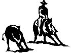  Cowboy Rustler 1 Decal