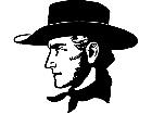  Cowboy Sideview Decal