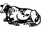  Cows Holstein 4 1 3 3 V A 1 Decal