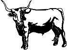  Cows Longhorn 1 3 3 V A 1 Decal