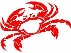  Crab Decal