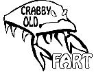  Crabby Old Fart Decal