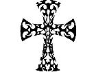  Cross Tribal Decal
