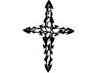  Cross Tribal 2 Decal