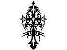  Cross Tribal 3 Decal