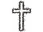  Crosses 3 0 Decal