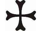  Crosses 3 2 Decal