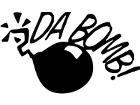  Da Bomb Decal