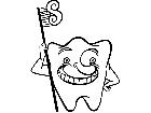  Dentist Tooth 0 5 5 V A 1 Decal