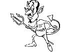  Devil Cool Decal