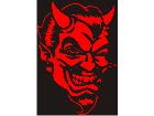  Devil Cooler Decal