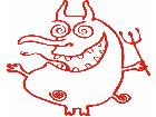  Devil Dork Decal