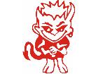  Devil Elf Decal