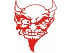 Devil Head 2 Decal